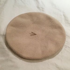 Lack of Colour Cream Color wool Beret O/S